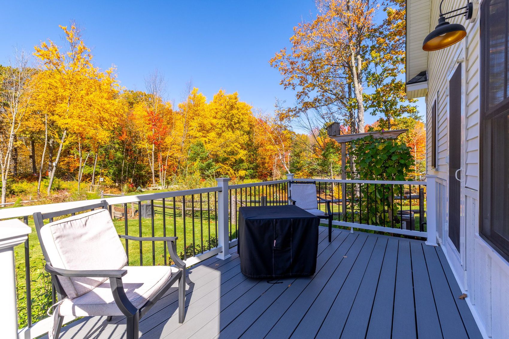 Deck off the primary suite