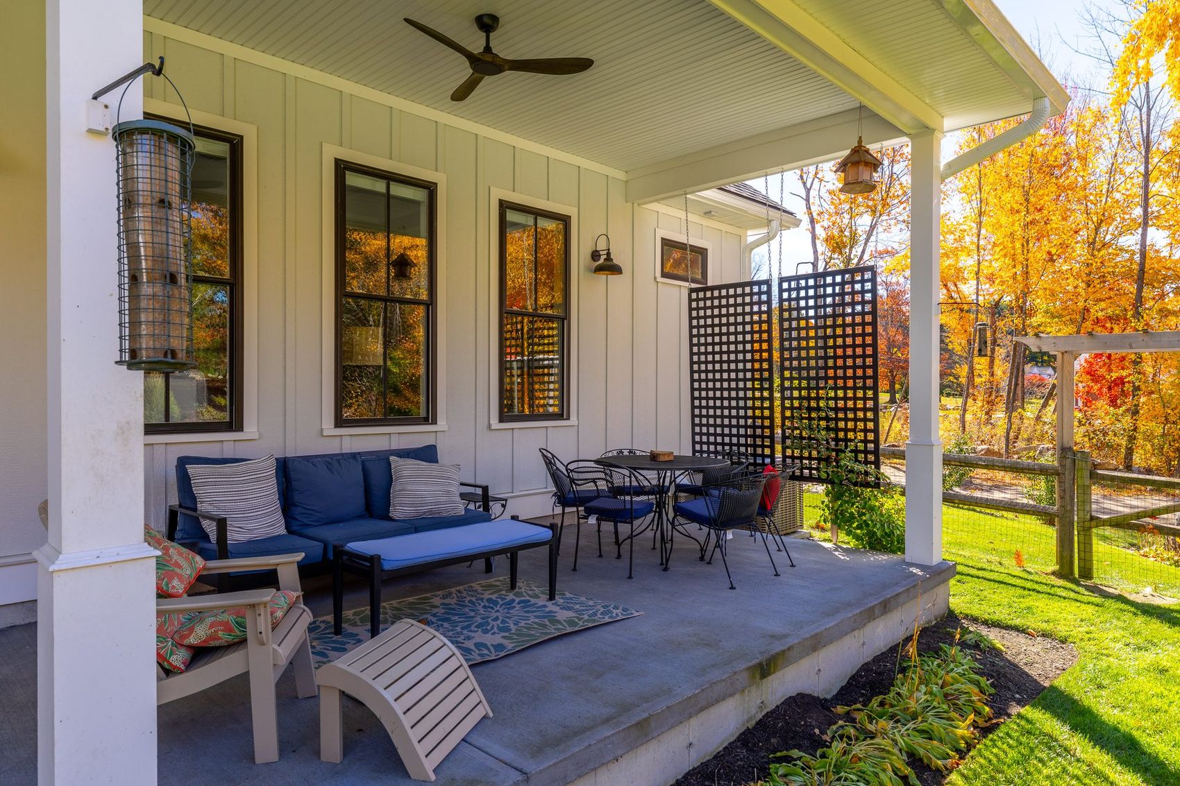 Covered patio